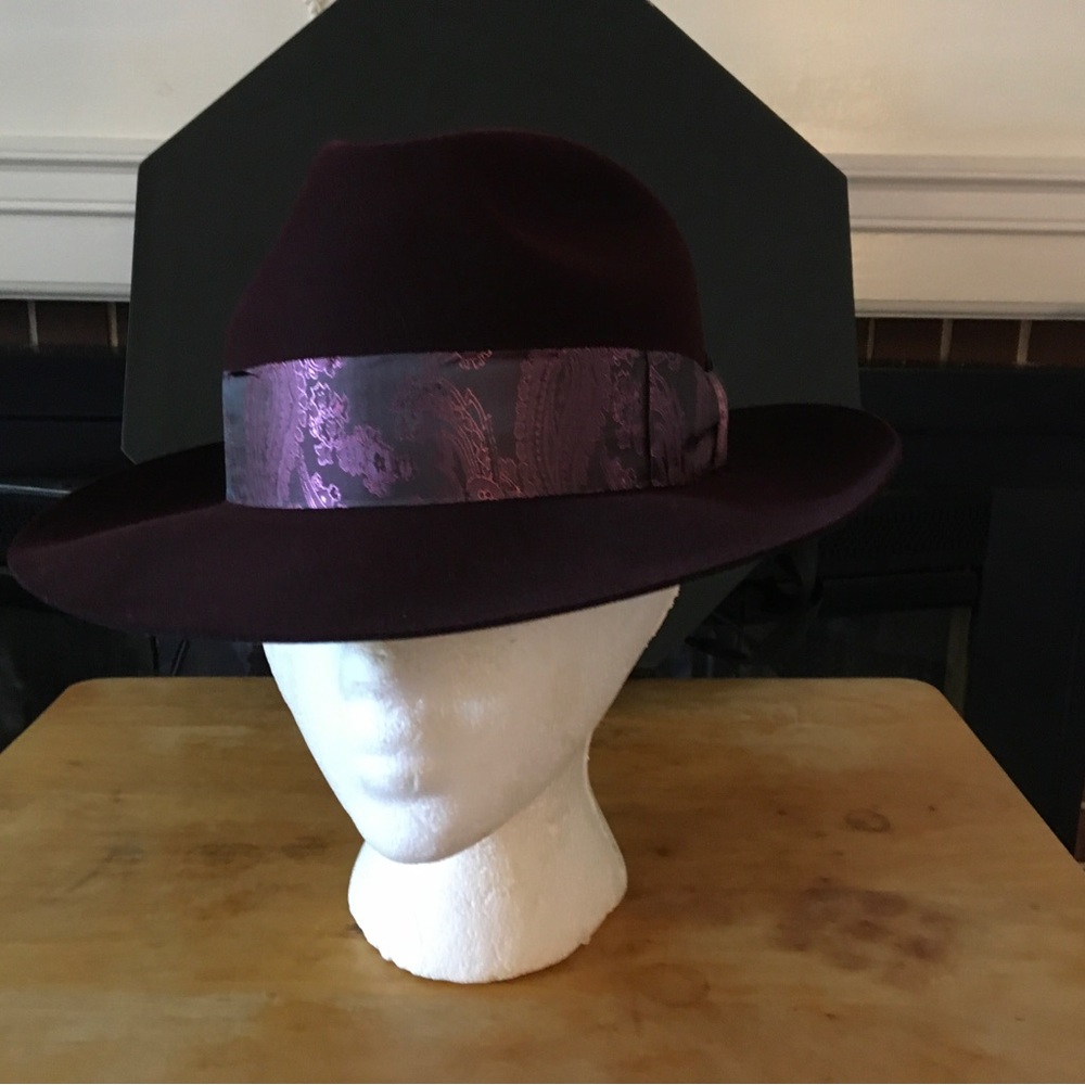 Custom Hornskov Black Cherry Beaver Hat